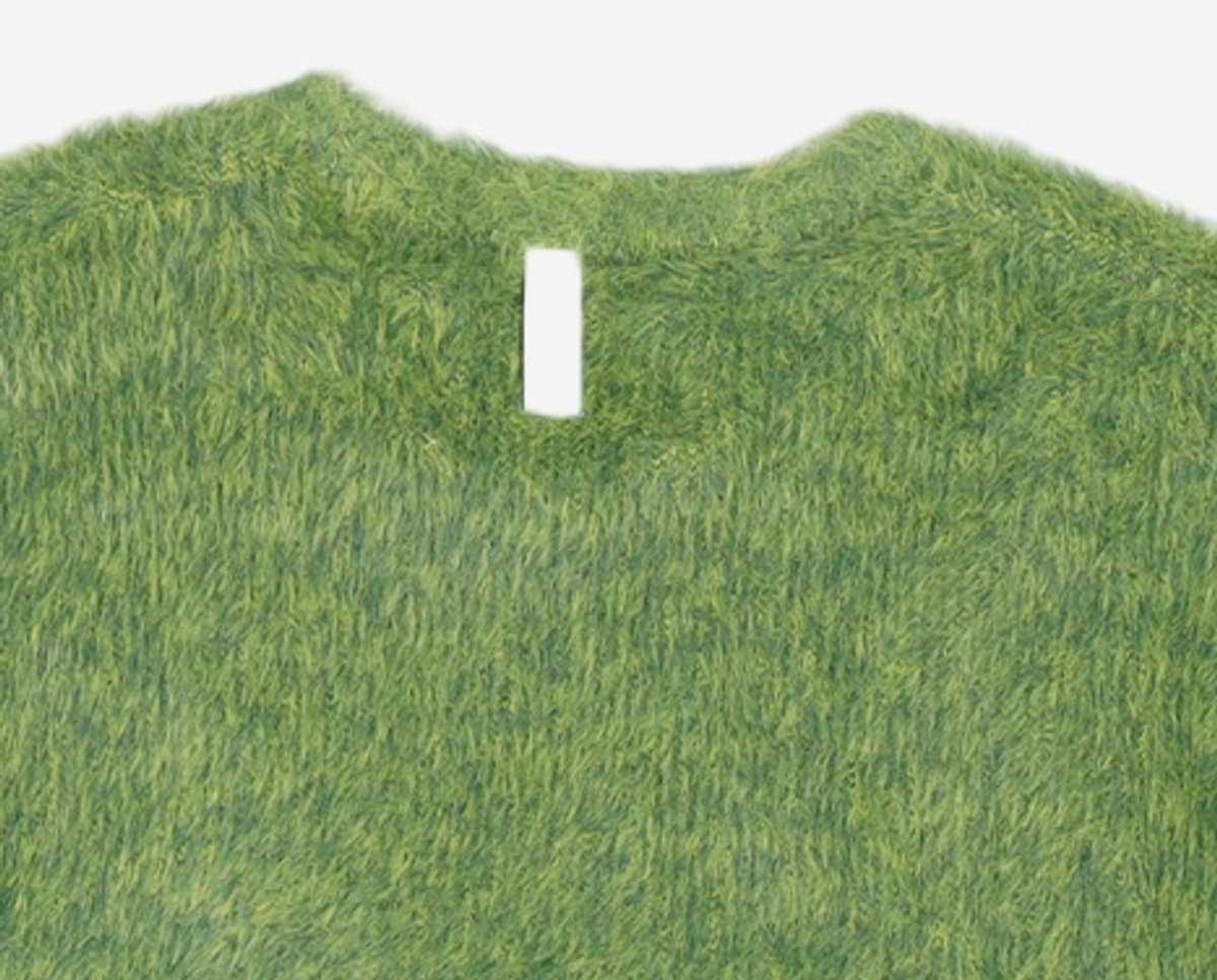 노매뉴얼(NOMANUAL) (시그니처종료)CROPPED HAIRY KNIT - 5 COLOR 100