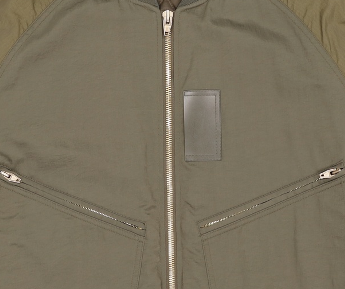 커스텀멜로우(CUSTOMELLOW) over-fit ma1 padding jumper_CWUAS22211KHX 100