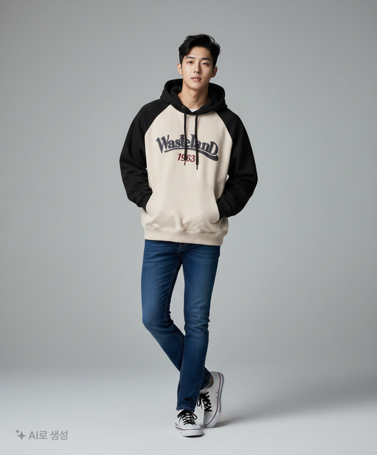 퍼스텝(PERSTEP) 후드 티셔츠 XL