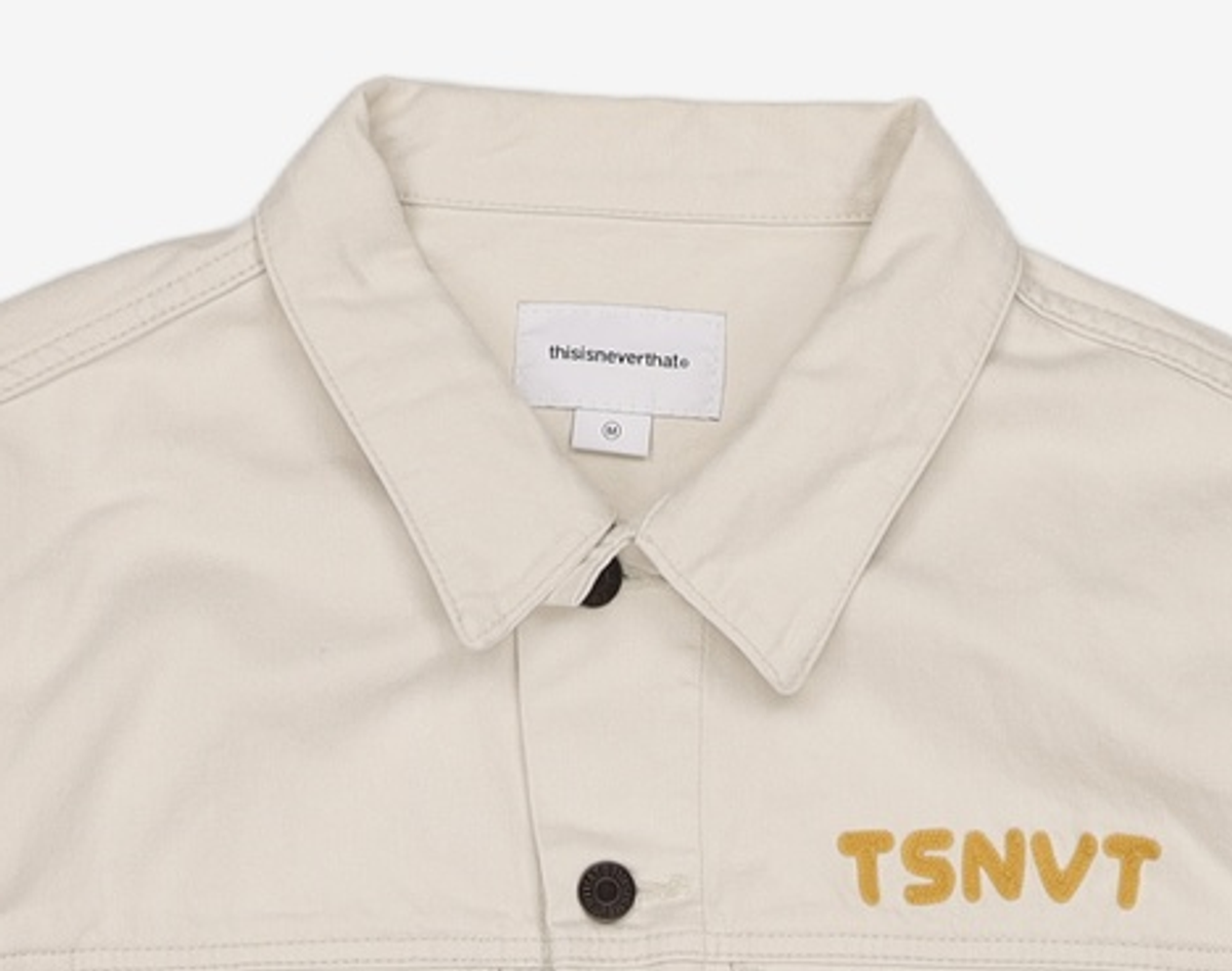 디스이즈네버댓(THISISNEVERTHAT) TSNVT Trucker Jacket Off White M