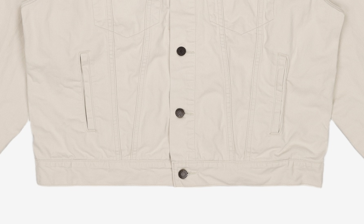 디스이즈네버댓(THISISNEVERTHAT) TSNVT Trucker Jacket Off White M