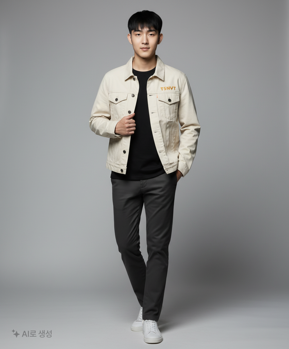 디스이즈네버댓(THISISNEVERTHAT) TSNVT Trucker Jacket Off White M