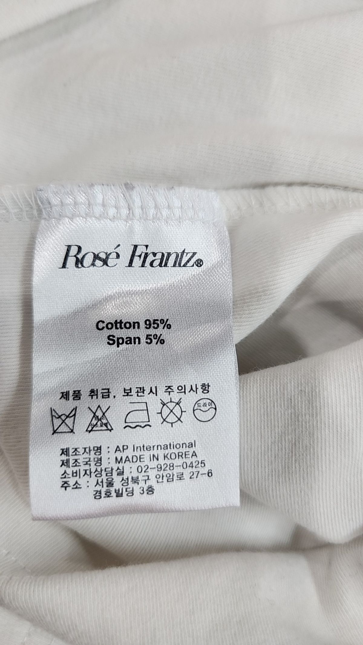 로제프란츠(ROSEFRANTZ) 반소매 티셔츠 XS