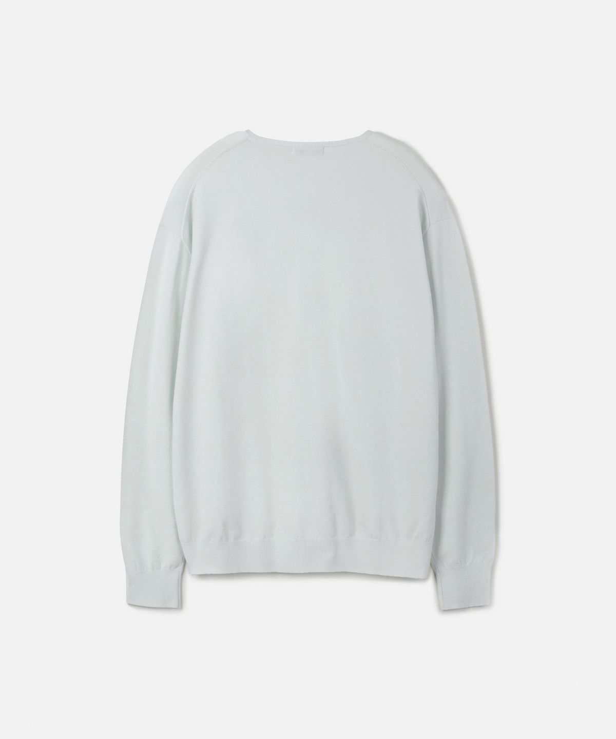 247시리즈(247SERIES) FINE RIBBED 브이넥 12GG 니트 MINT