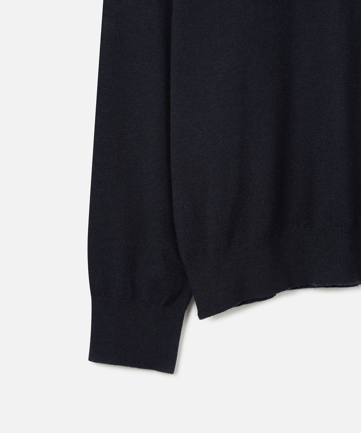 247시리즈(247SERIES) FINE RIBBED 브이넥 12GG 니트 DARK NAVY