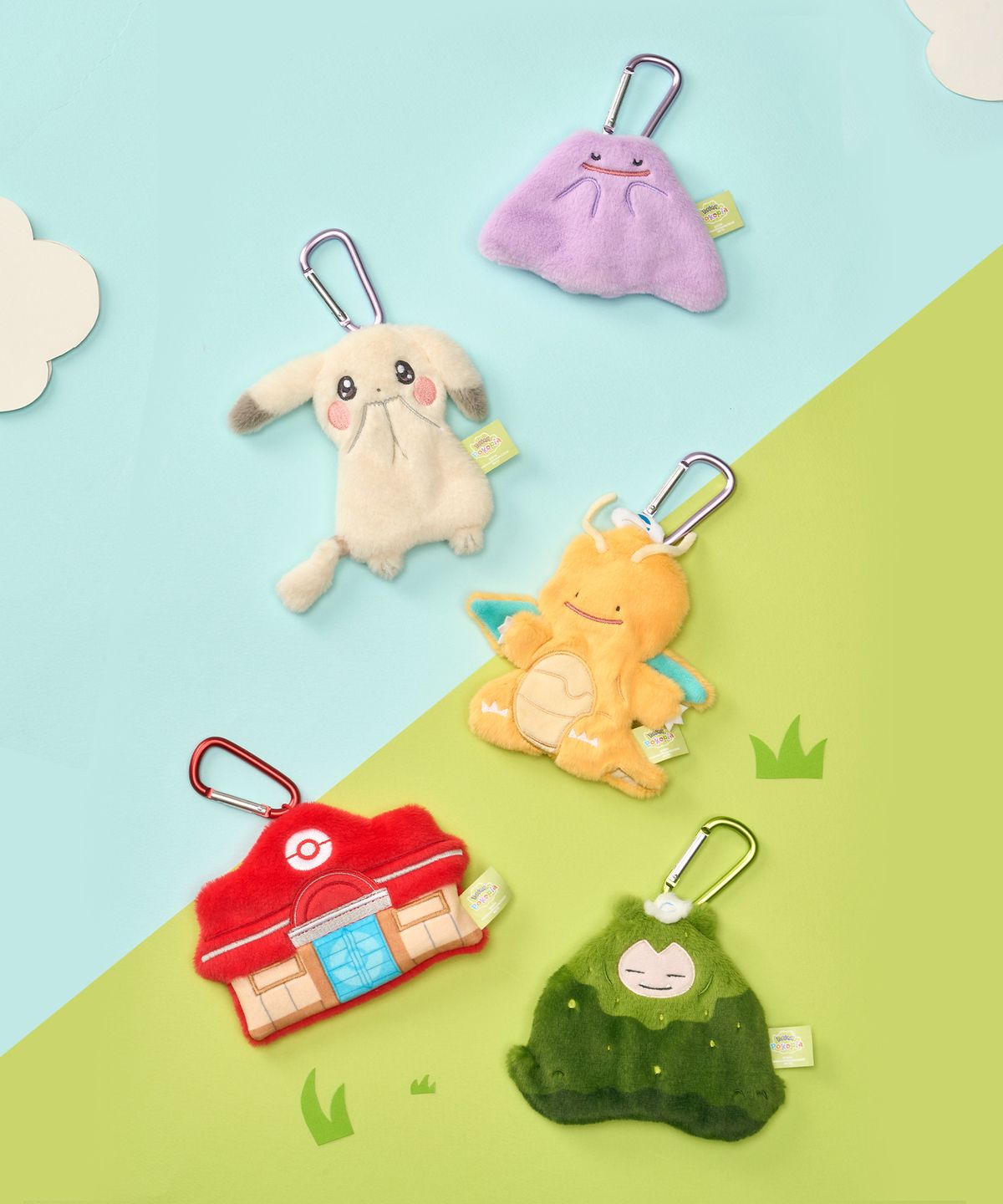포켓몬 포코피아(POKÉMON POKOPIA) 포켓몬센터 납작인형 키링