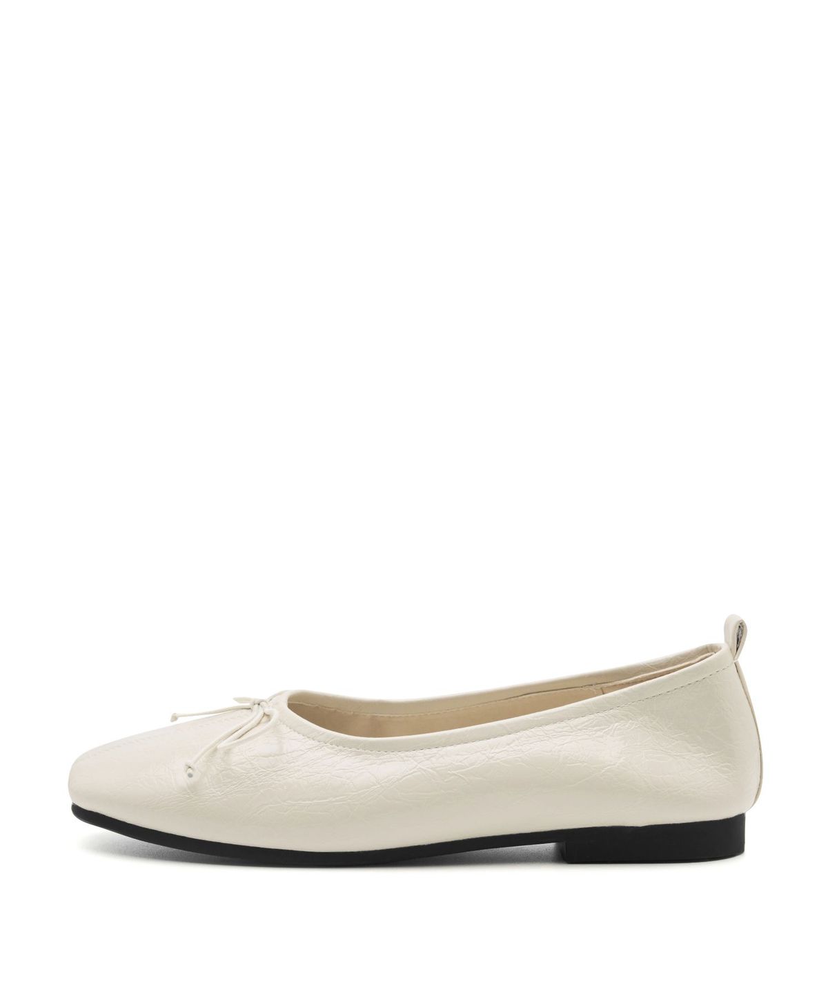 스퍼(SPUR) Odd Soft Square Ribbon Flat 리본 플랫 슈즈 2cm -WA9023 (4color)