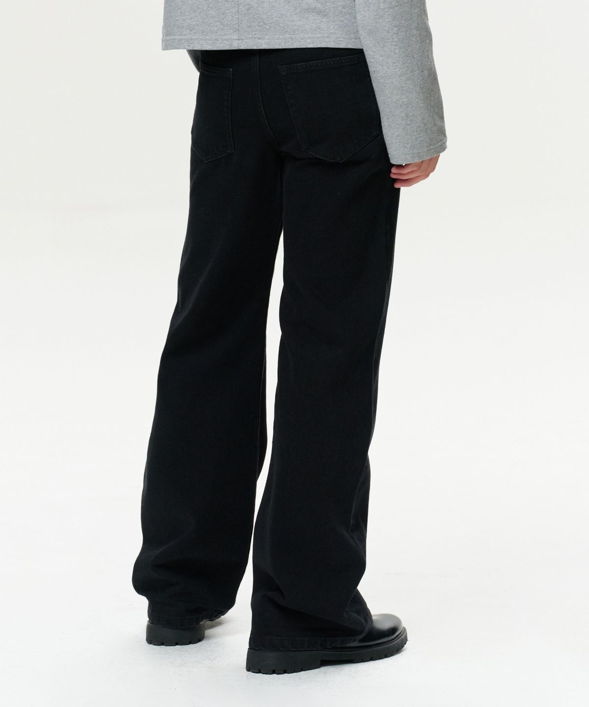 이알에이(ERA) MEN ERA 90S STRAIGHT DENIM - VINTAGE BLACK