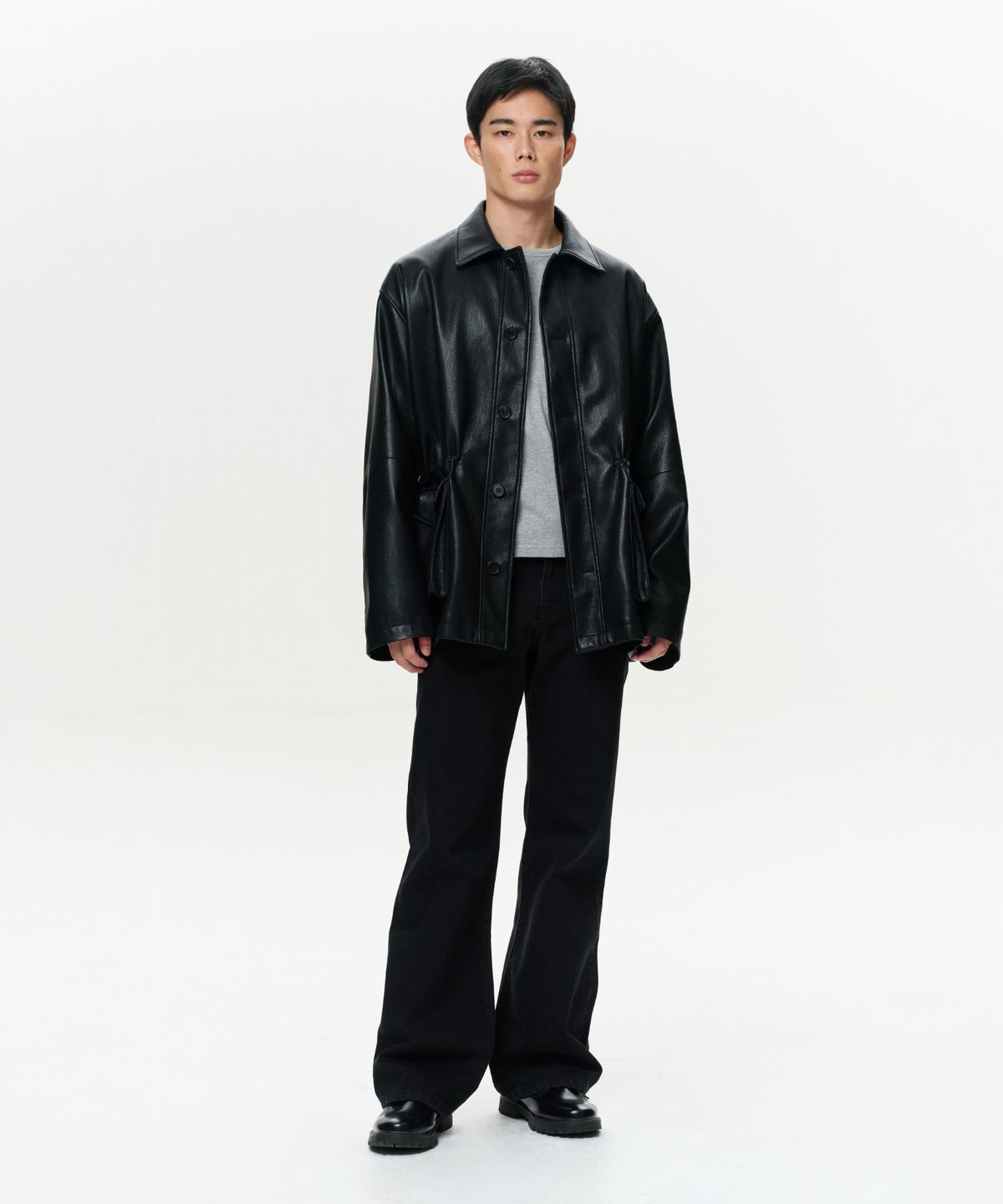 이알에이(ERA) MEN ERA 90S STRAIGHT DENIM - VINTAGE BLACK