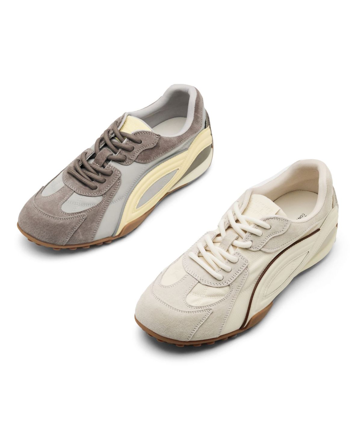 스퍼(SPUR) Stride Leather Softly Sneakers 소가죽 스니커즈 5.5cm -WA9007 (2color)