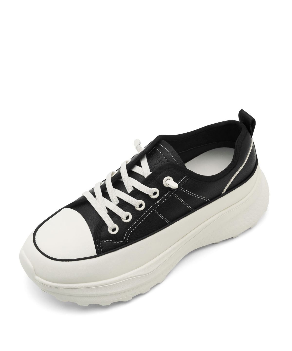 스퍼(SPUR) Blair Elastic Banding Sneakers 소가죽 플랫폼 스니커즈 6.5cm -WA9006 (2color)