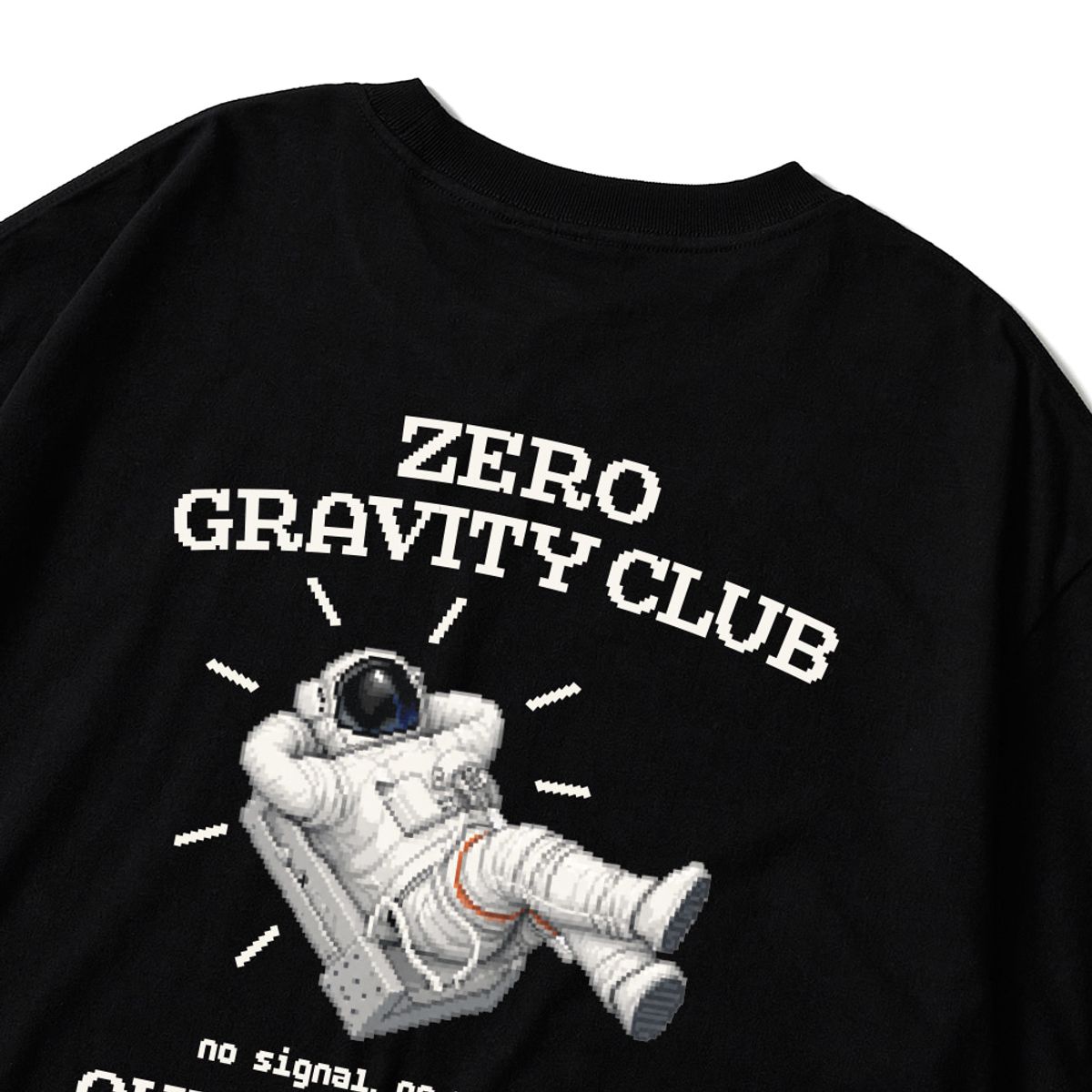 스플래시코드(SPLASHCODE) 반팔 티셔츠 블랙 - 무중력 클럽(Zero Gravity Club)