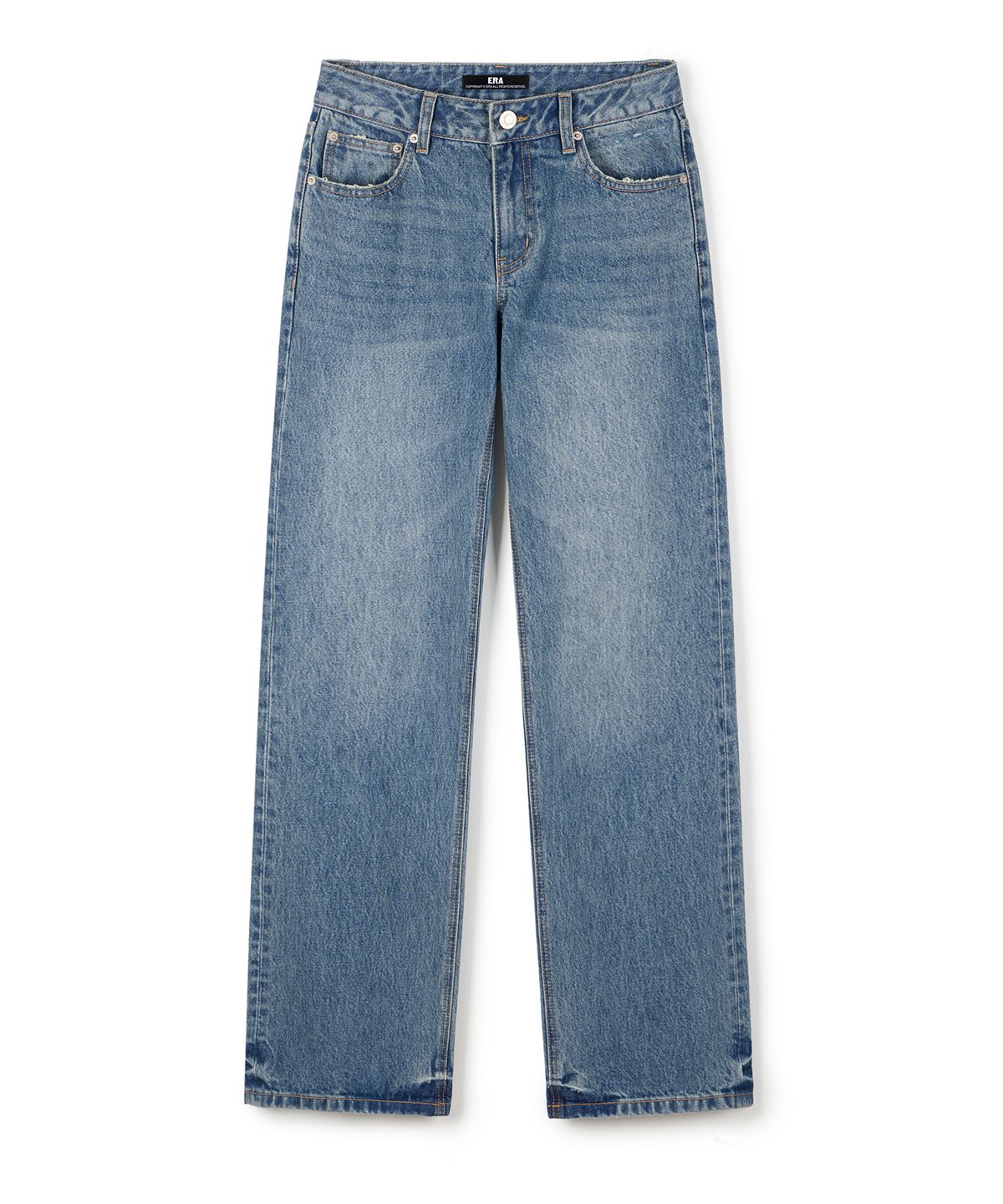 이알에이(ERA) MEN ERA 90S STRAIGHT DENIM - VINTAGE BLUE