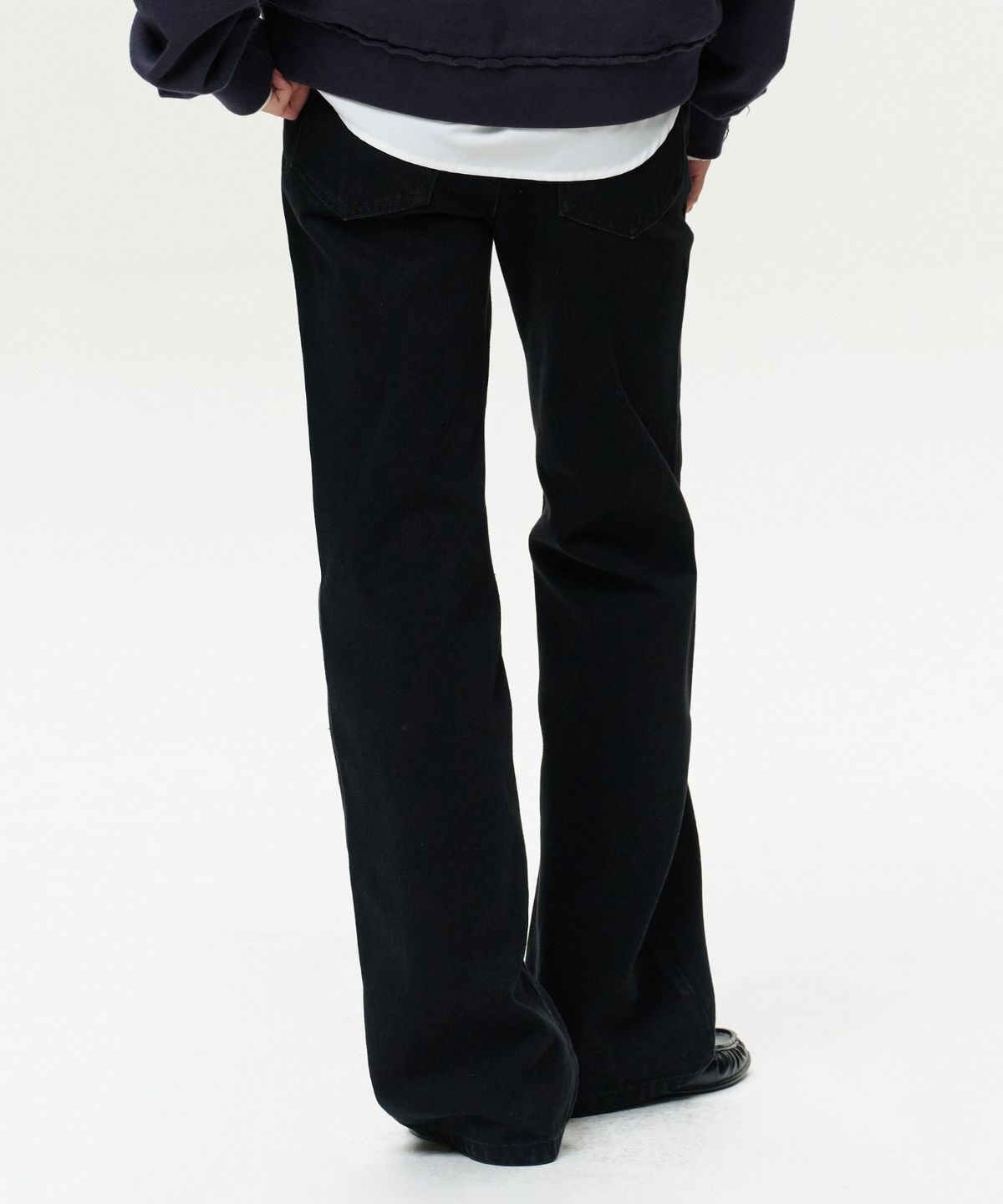 이알에이(ERA) WOMEN ERA 90S STRAIGHT DENIM - VINTAGE BLACK