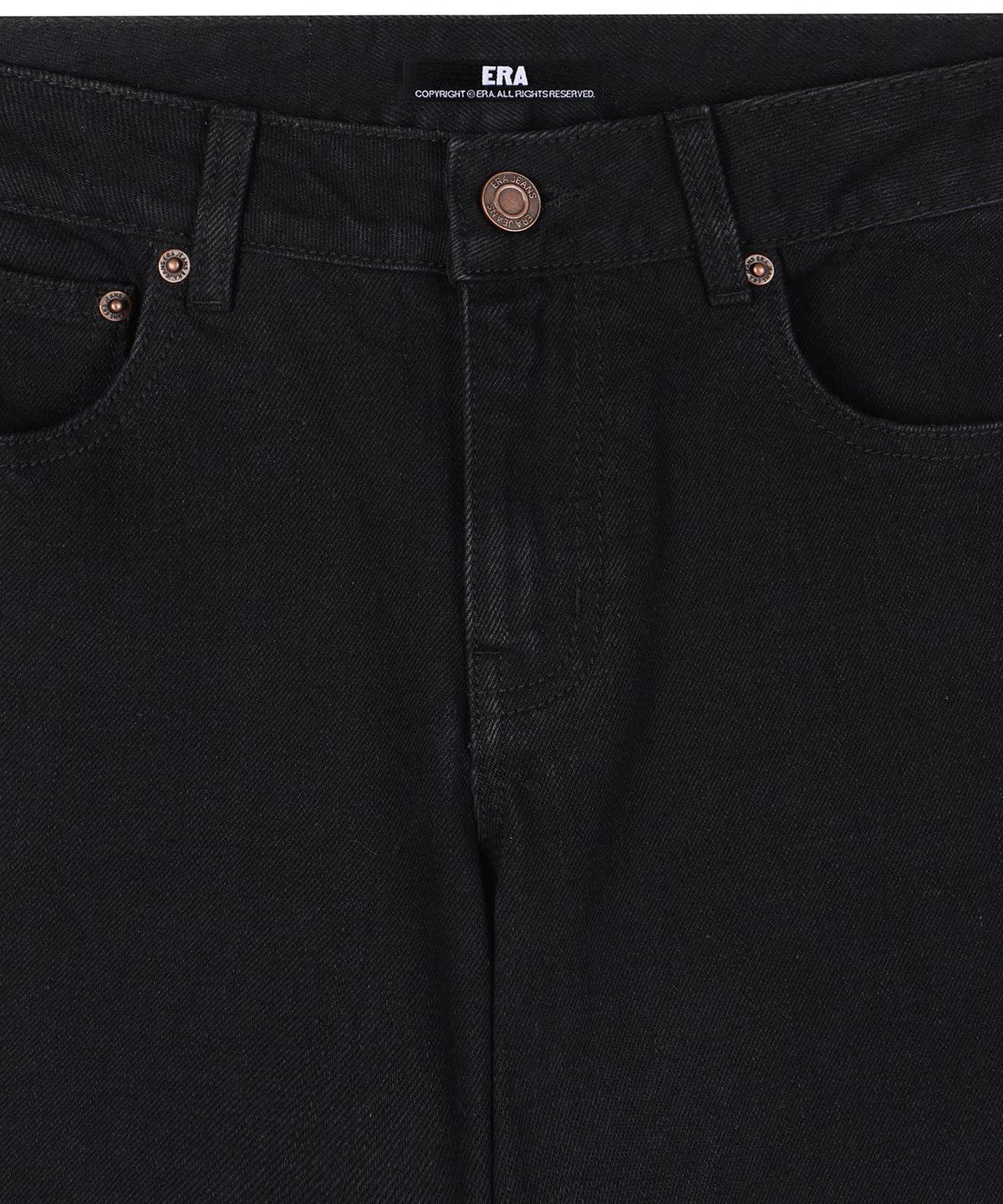 이알에이(ERA) WOMEN ERA 90S STRAIGHT DENIM - VINTAGE BLACK