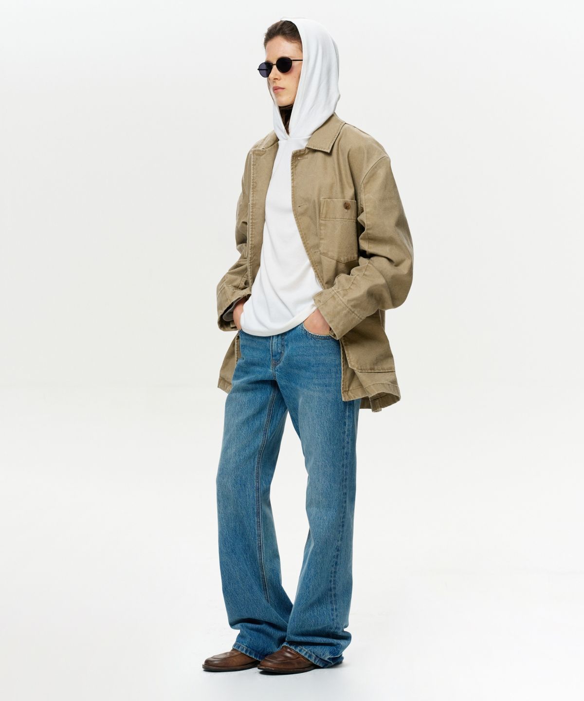이알에이(ERA) WOMEN ERA 90S STRAIGHT DENIM - VINTAGE BLUE