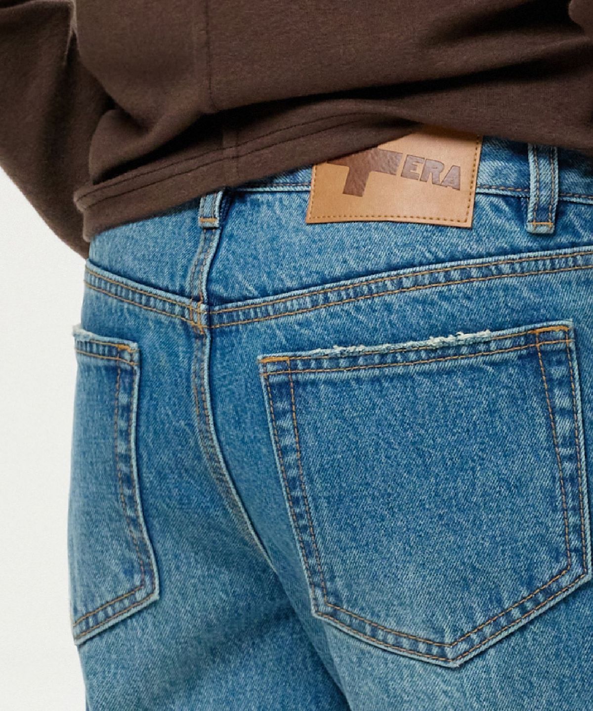 이알에이(ERA) WOMEN ERA 90S STRAIGHT DENIM - VINTAGE BLUE
