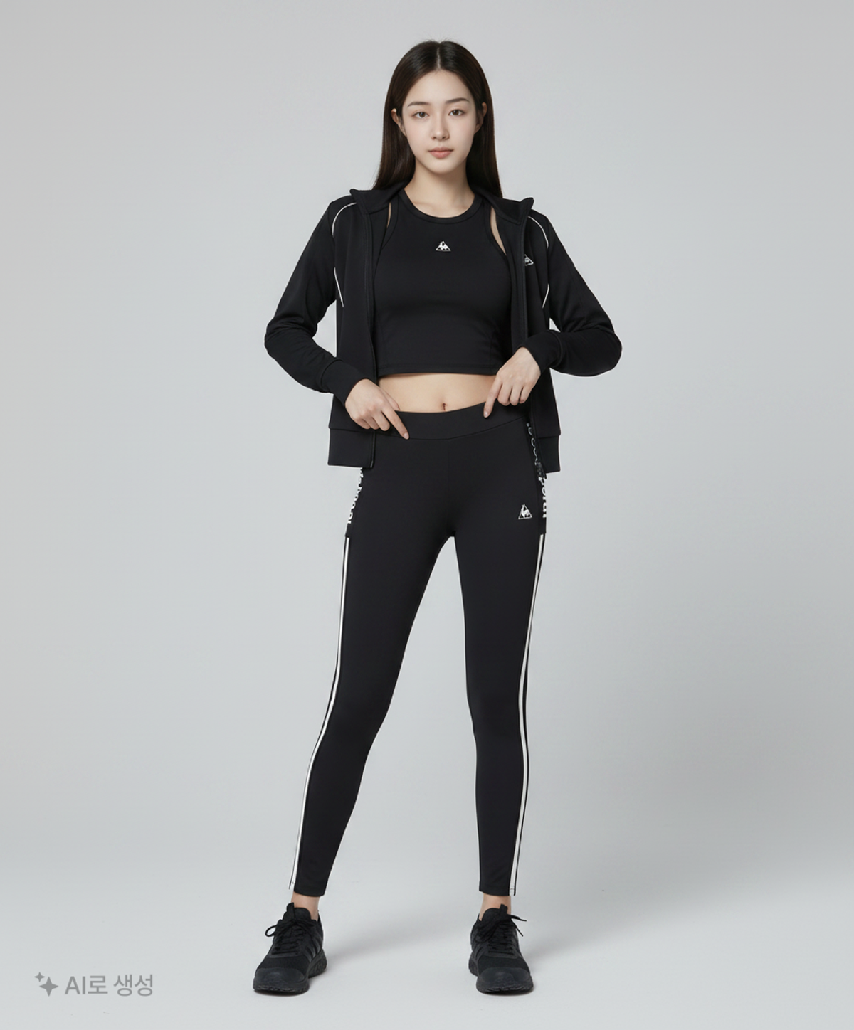 르꼬끄 스포르티브(LE COQ SPORTIF) 레깅스 70(S)