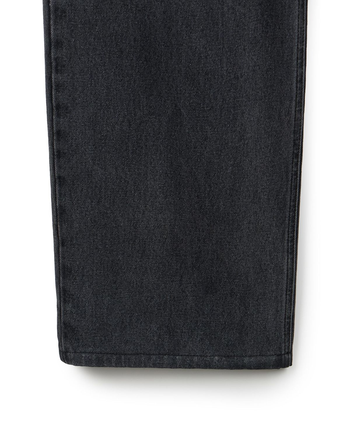 이알에이(ERA) MEN ERA WIDE FIT DENIM PANTS - DARK GRAY