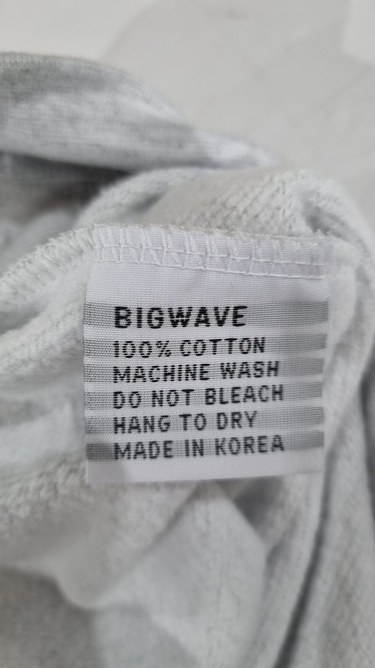 빅웨이브 컬렉티브(BIGWAVE COLLECTIVE) 맨투맨/스웨트셔츠 L