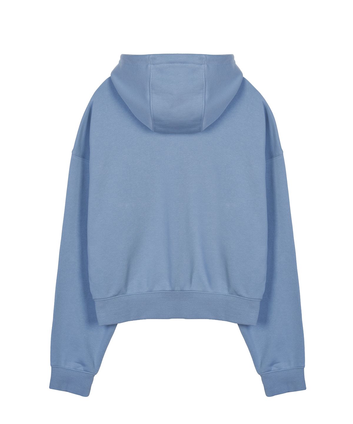 베스티리아(VESTIRYA) Soft Shirring Zip-Up Grey Blue