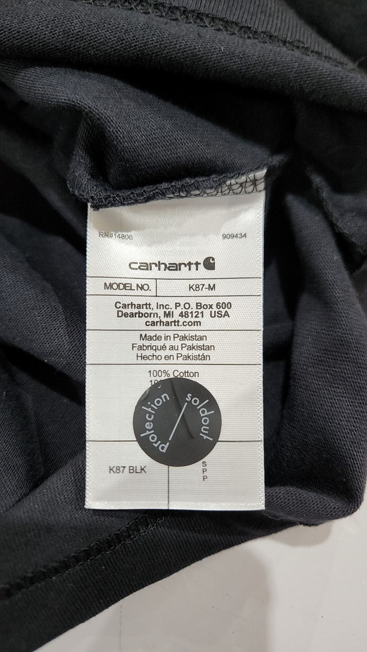 칼하트(CARHARTT) 반소매 티셔츠 S