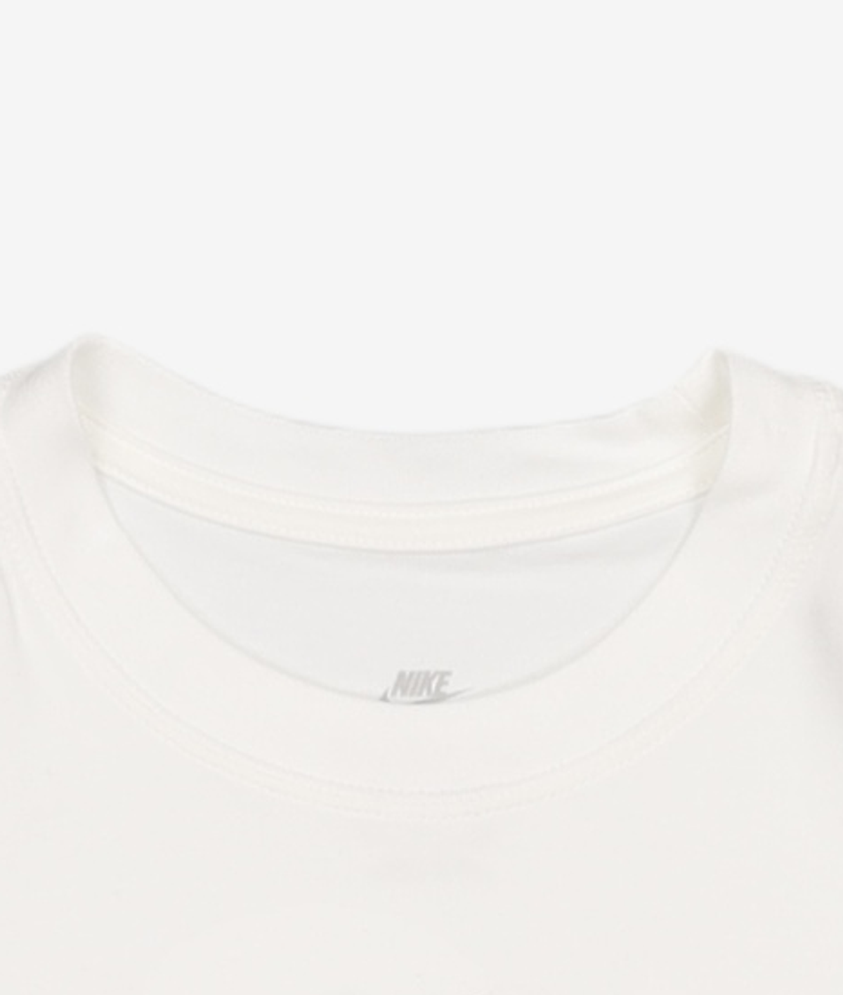 나이키(NIKE) 스포츠웨어 칠 니트 크롭 티셔츠 W - 화이트 / HF9539-100 80