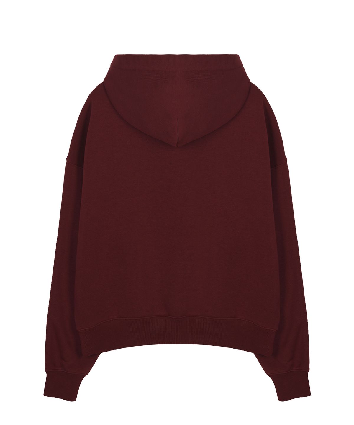 베스티리아(VESTIRYA) Ribbon Lettering Hoodie Burgundy
