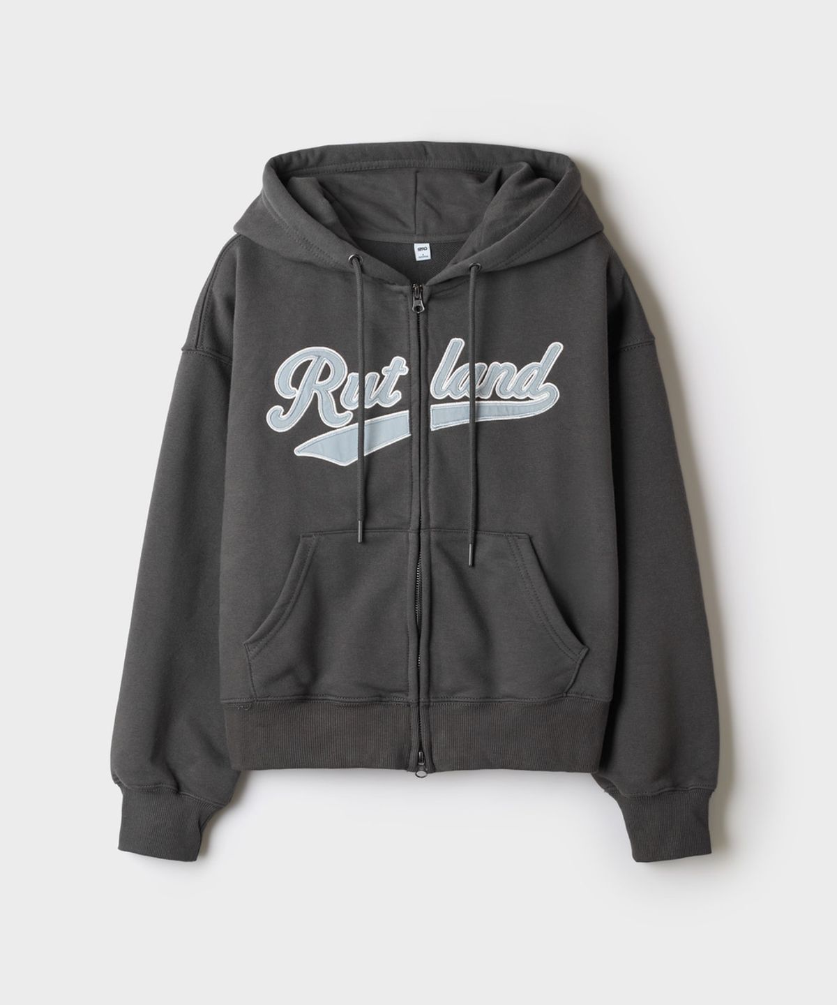 스파오(SPAO) RUTLAND 크롭 후드집업_SPMZG49G50
