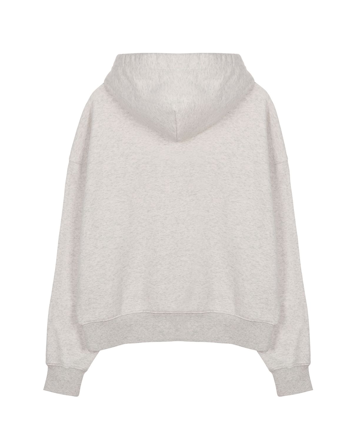 베스티리아(VESTIRYA) Ribbon Lettering Hoodie Oatmeal