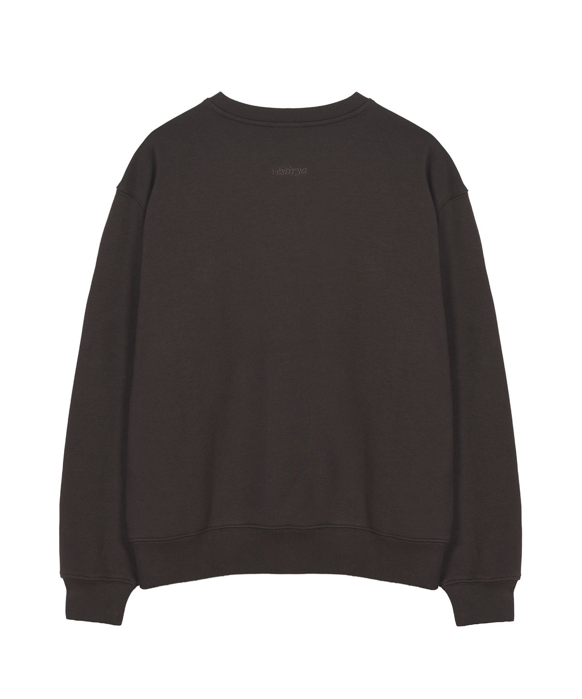 베스티리아(VESTIRYA) Memory Seal Sweatshirt Charcoal