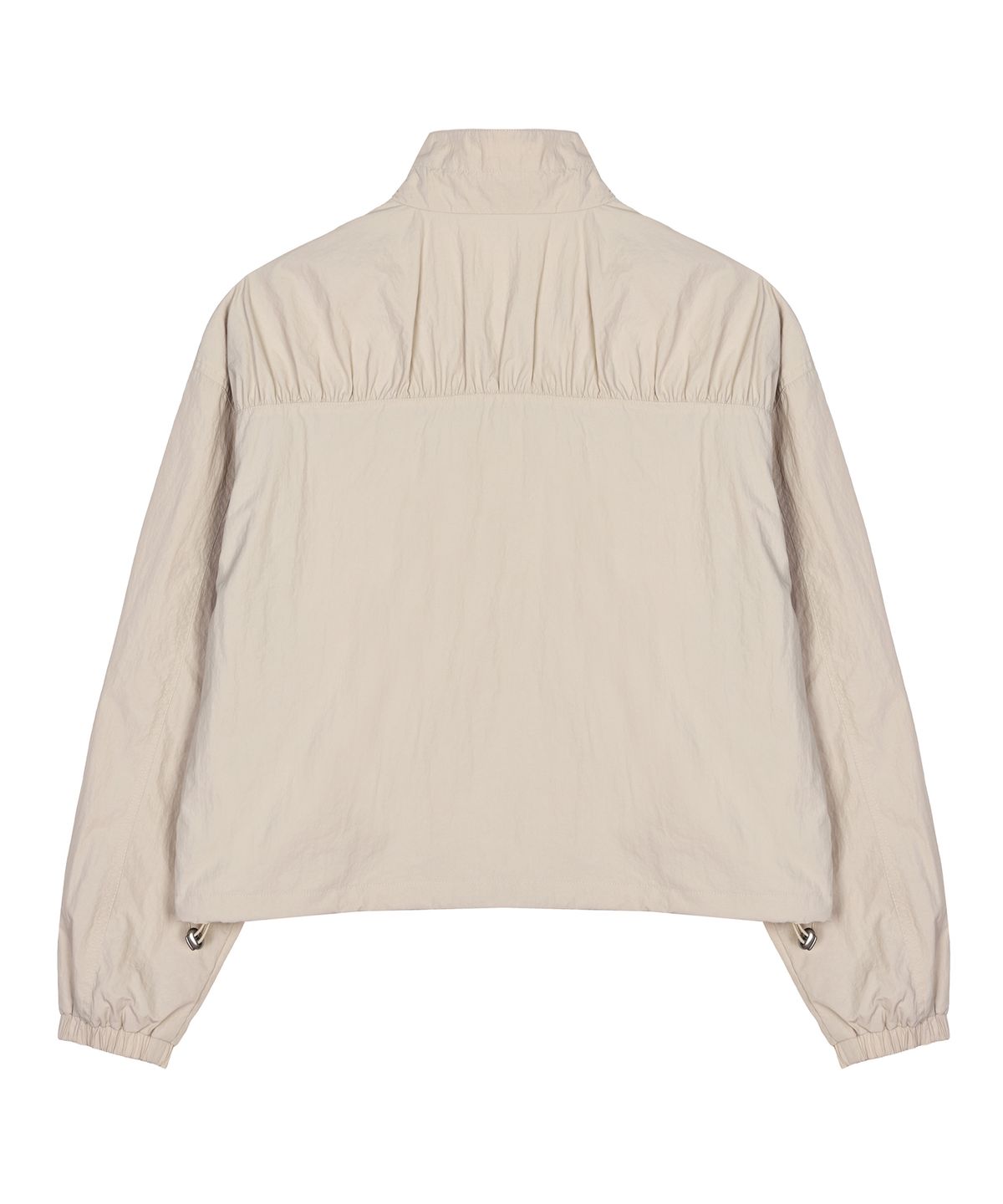 베스티리아(VESTIRYA) Ribbon Windbreaker Jacket Beige