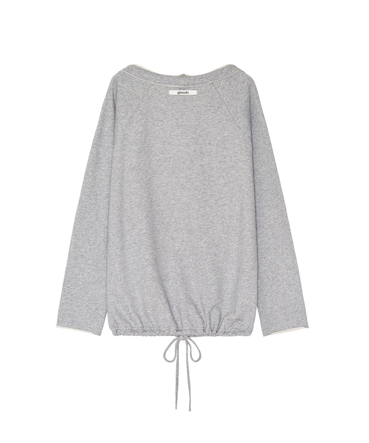 긴스키(GINSUKI) [희진 PICK]AIR STRING SWEAT SHIRT (GREY)
