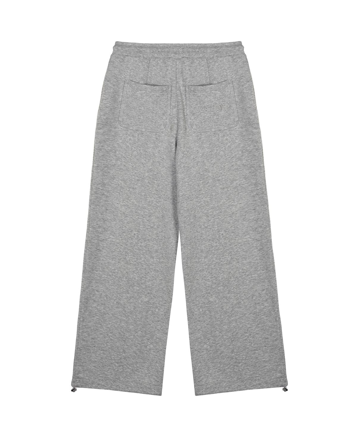 베스티리아(VESTIRYA) Big Logo Pocket Sweat Pants Grey