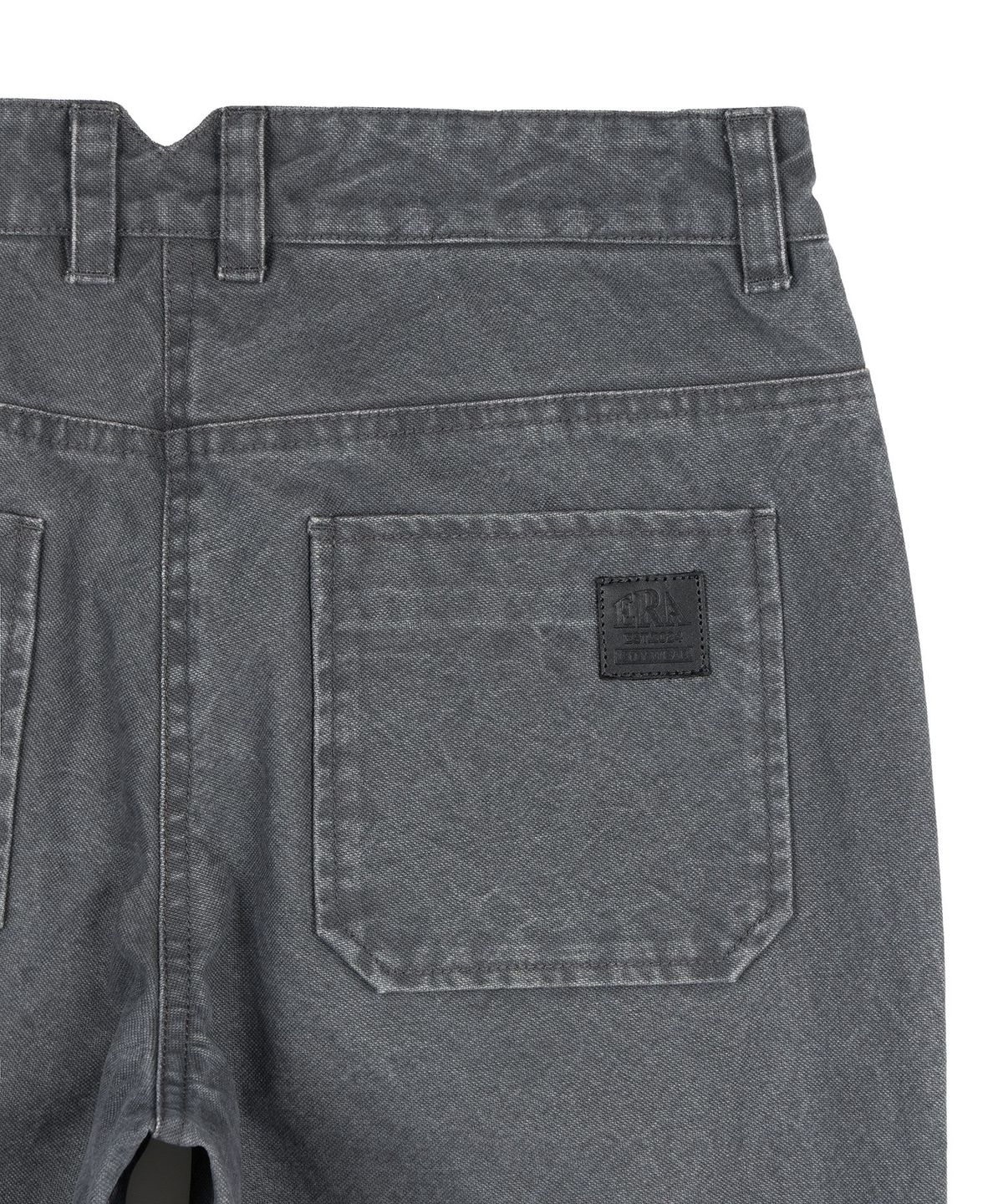 이알에이(ERA) MEN ERA WASHED FLARE WORK PANTS - VINTAGE GRAY