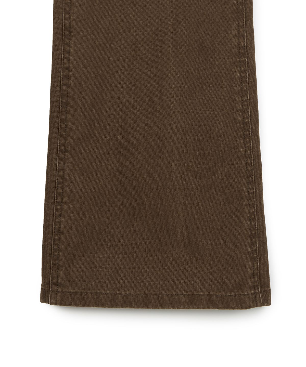 이알에이(ERA) MEN ERA WASHED FLARE WORK PANTS - VINTAGE BROWN