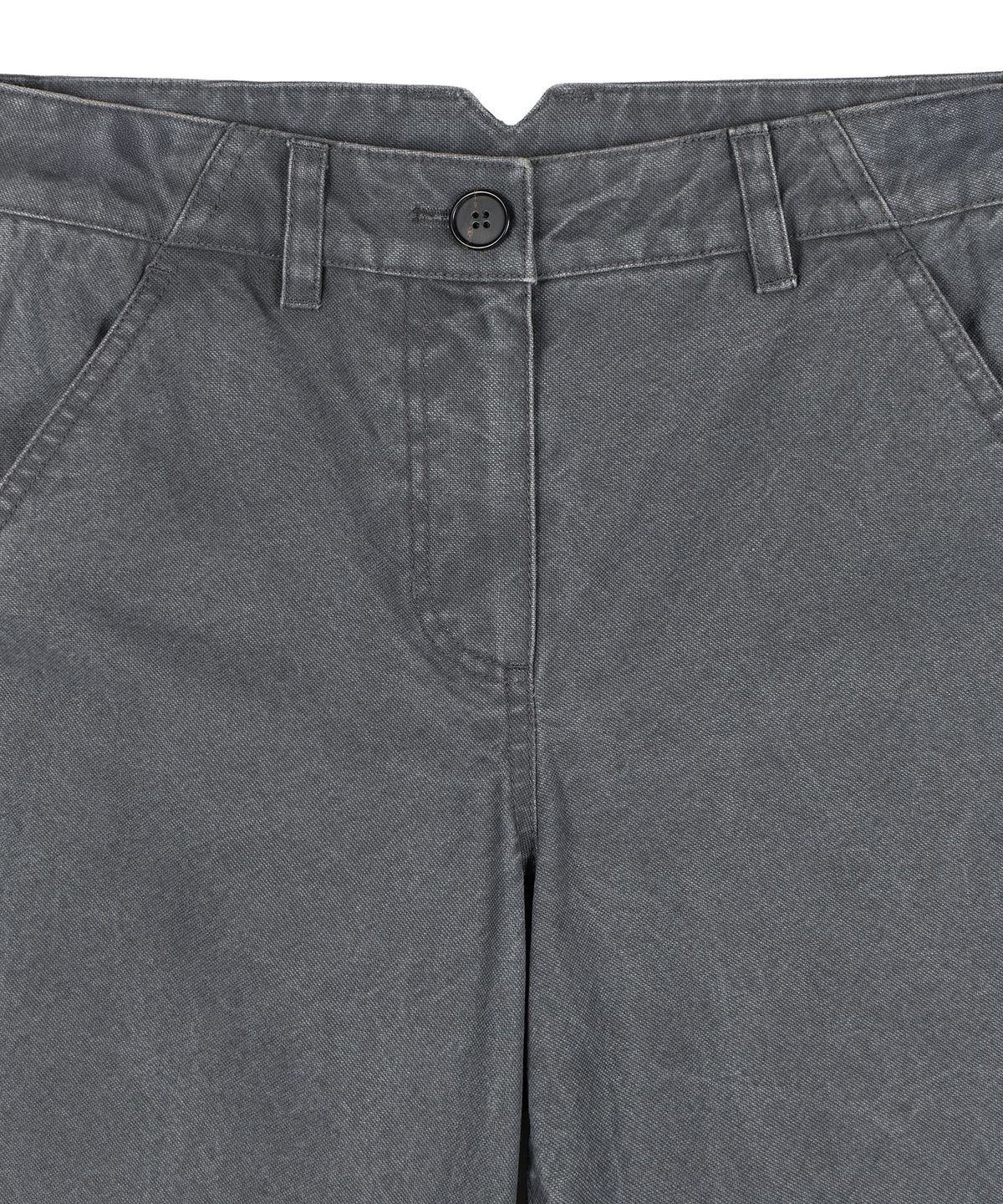 이알에이(ERA) WOMEN ERA WASHED FLARE WORK PANTS - VINTAGE GRAY