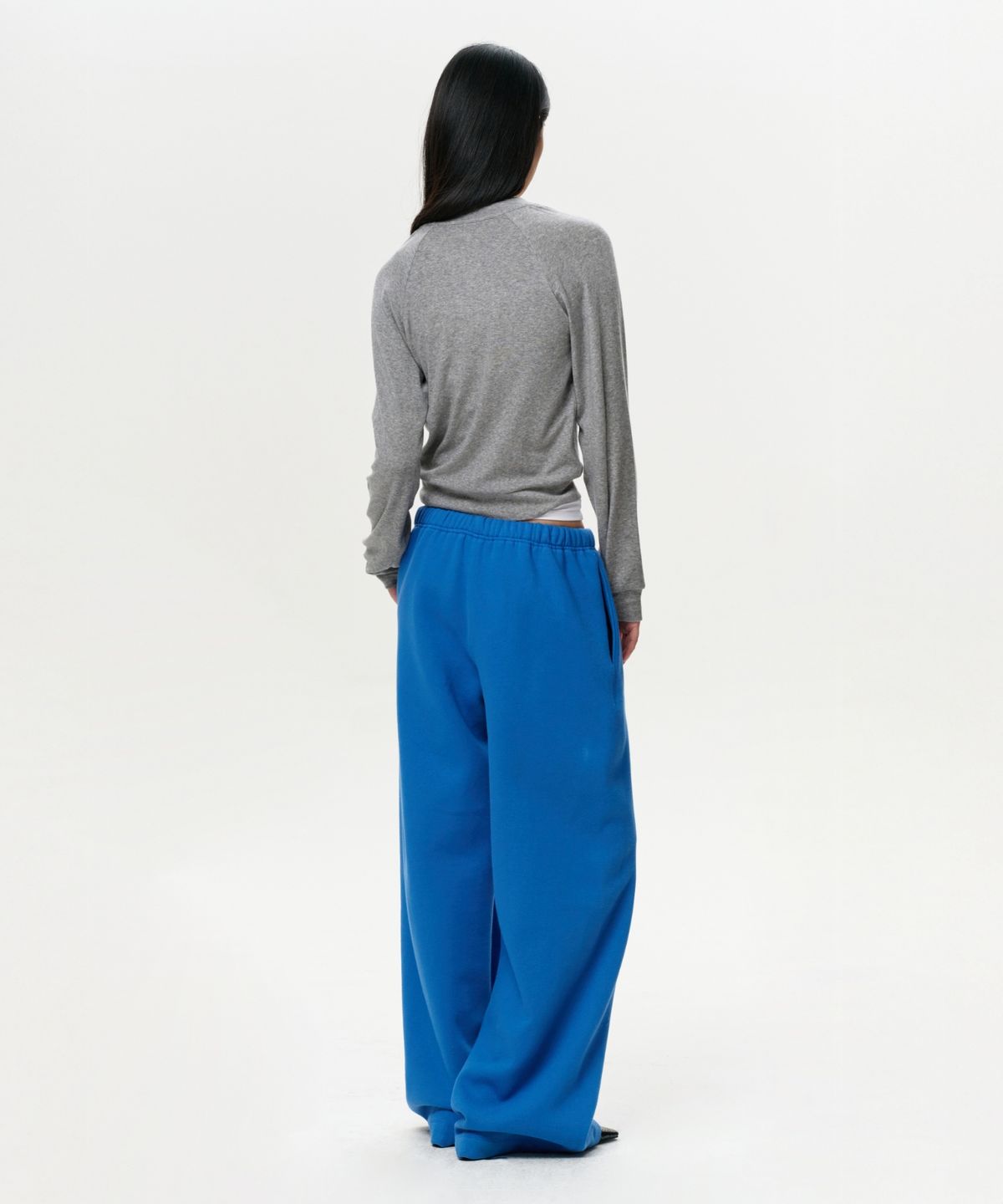 이알에이(ERA) UNISEX ERA STRAIGHT SWEATPANTS - BLUE