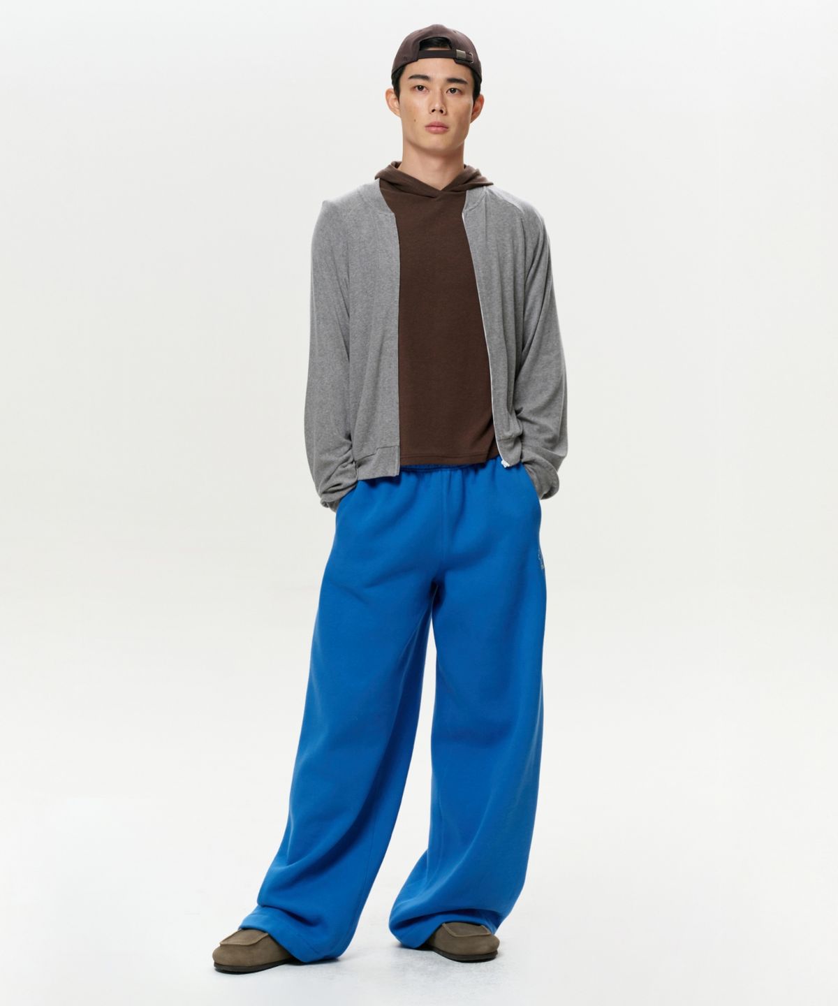 이알에이(ERA) UNISEX ERA STRAIGHT SWEATPANTS - BLUE