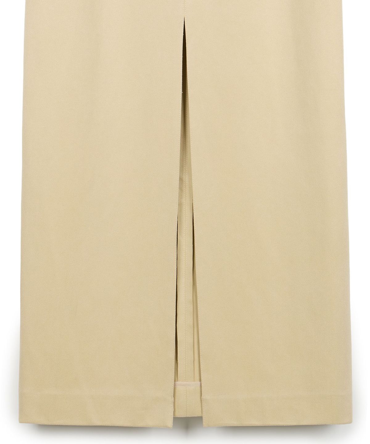 이알에이(ERA) WOMEN ERA FAUX SUEDE MAXI SKIRT - CREAM