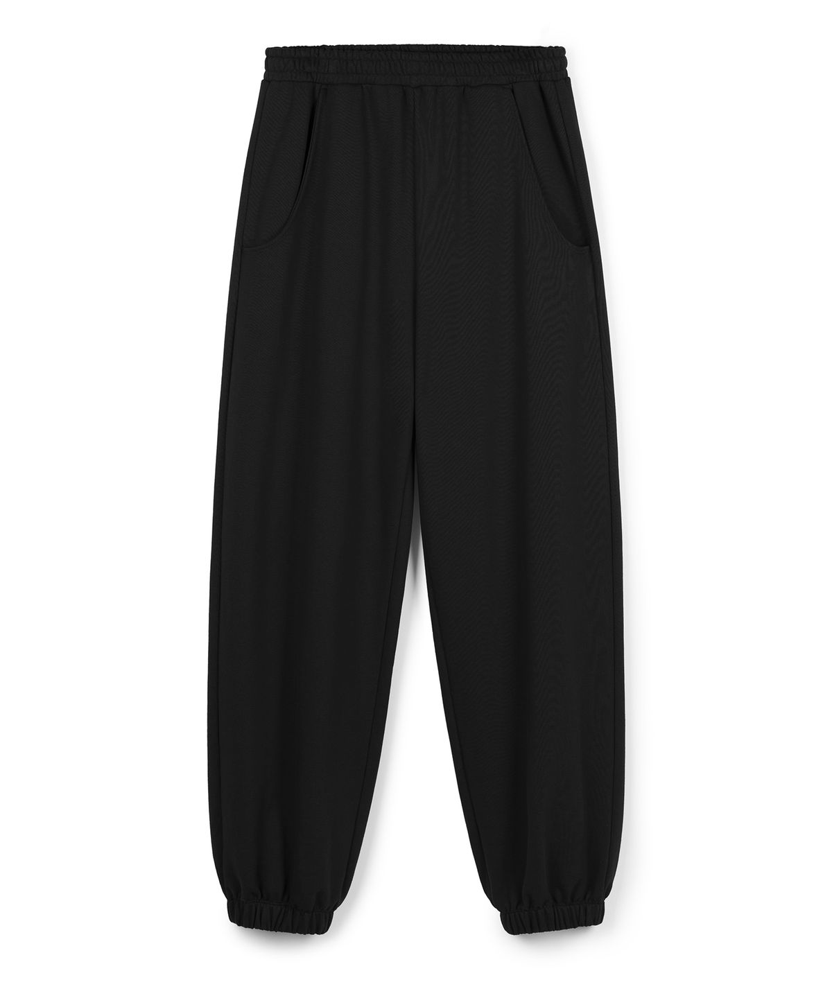 이알에이(ERA) UNISEX ERA WIDE JOGGER SWEATPANTS - BLACK