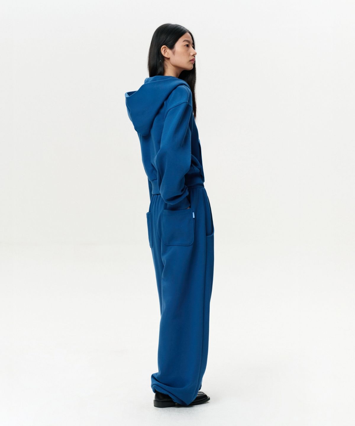 이알에이(ERA) UNISEX ERA WIDE JOGGER SWEATPANTS - YALE BLUE