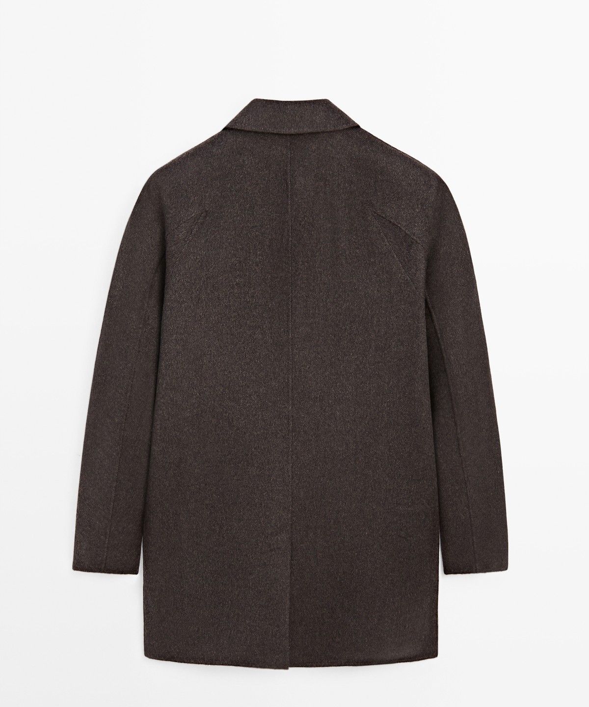 마시모두띠(MASSIMO DUTTI) 울 혼방 이중직 쇼트 코트