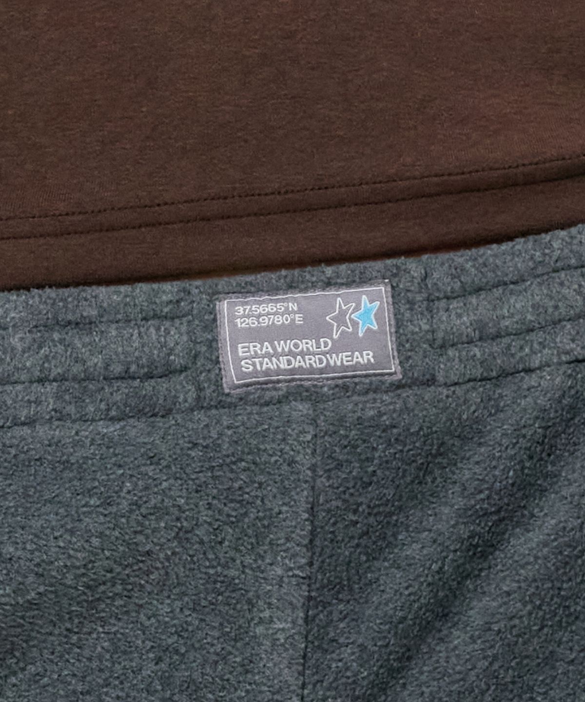 이알에이(ERA) MEN ERA POLAR FLEECE PANTS - CLOUD