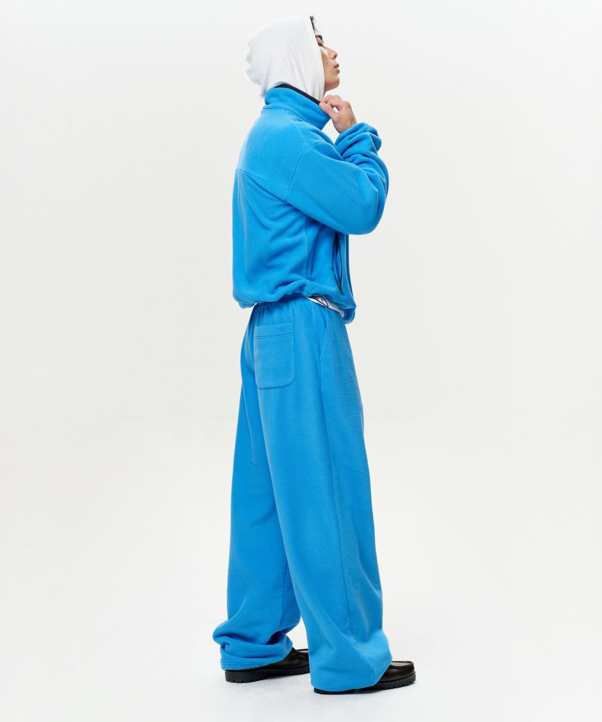 이알에이(ERA) MEN ERA POLAR FLEECE PANTS - CAPRI BLUE