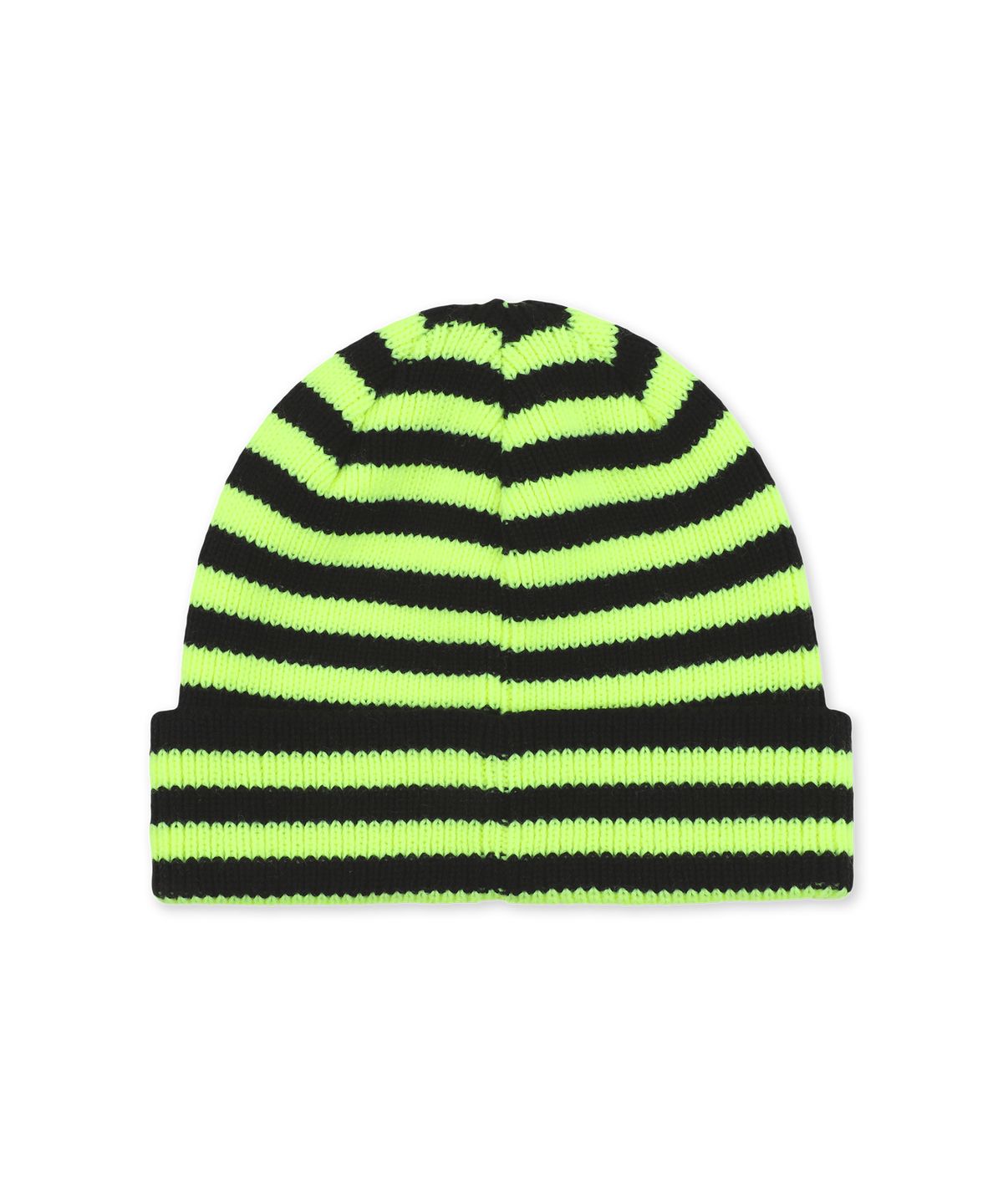 위캔더스(WKNDRS) WKNDRS x Krackerhouse STRIPED BEANIE (NEON)