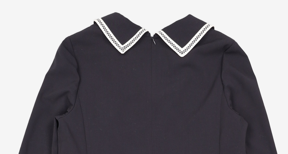 미쏘(MIXXO) 배색 디테일 플리츠 원피스 MIWOWC314G M