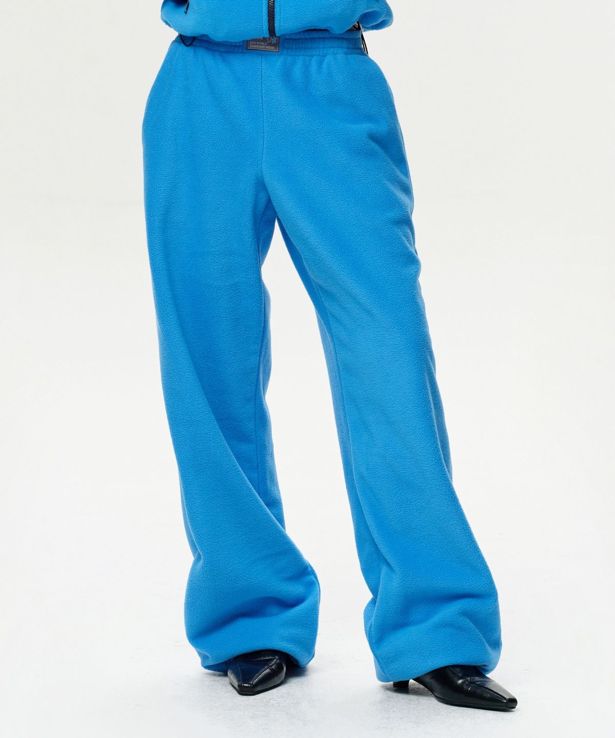 이알에이(ERA) WOMEN ERA POLAR FLEECE PANTS - CAPRI BLUE