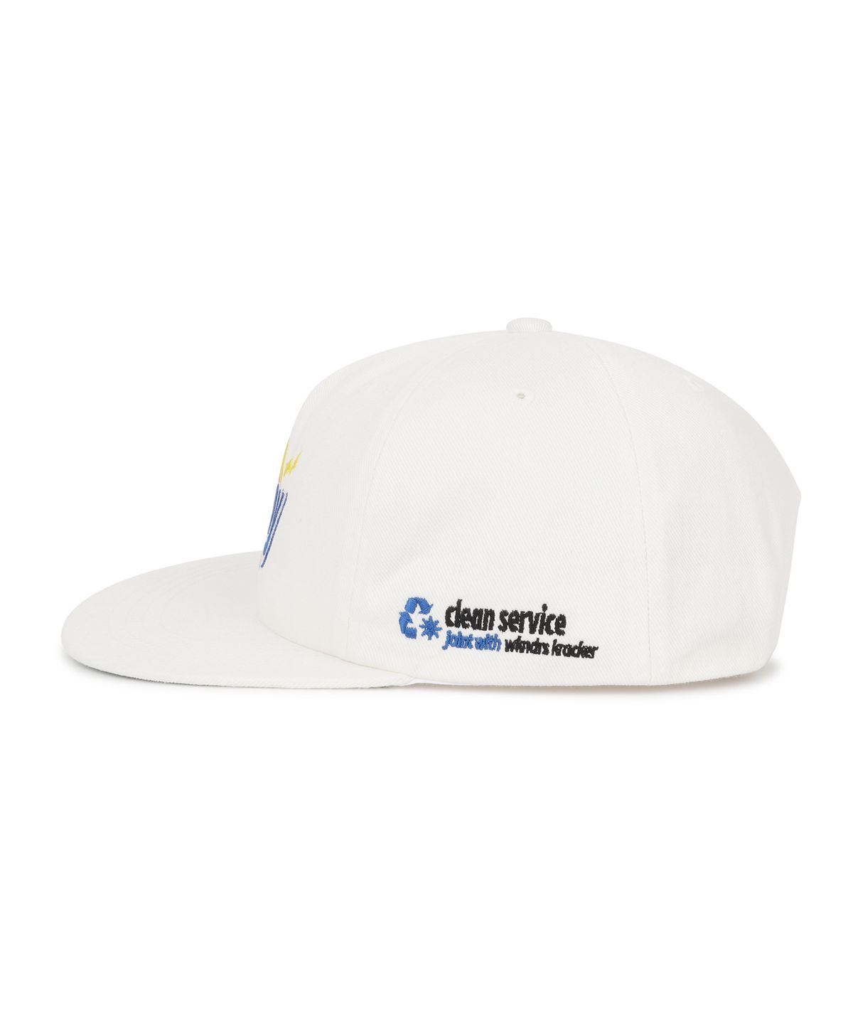 위캔더스(WKNDRS) WKNDRS x Krackerhouse SUNDAY CAP (WHITE)