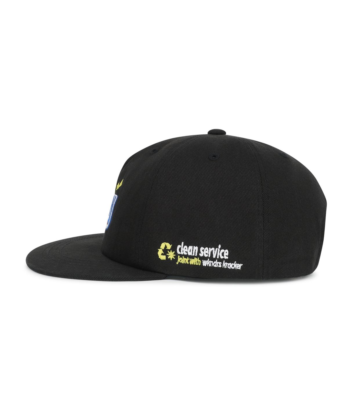 위캔더스(WKNDRS) WKNDRS x Krackerhouse SUNDAY CAP (BLACK)